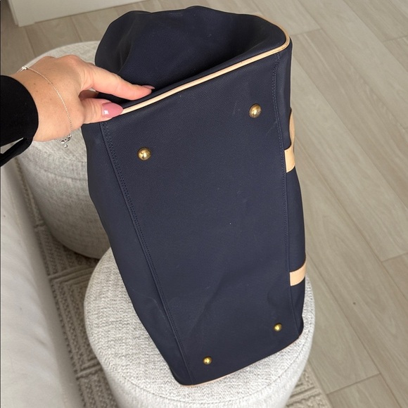 Christian Dior navy blue and Tan Travel Bag - Picture 7 of 12